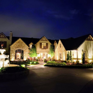 Driveway & Fountain