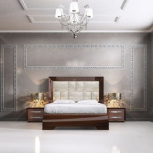 Modern Contemporary Bedroom Collection Set Carmen