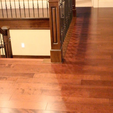 New 5" Maple Hardwood installed in a new house