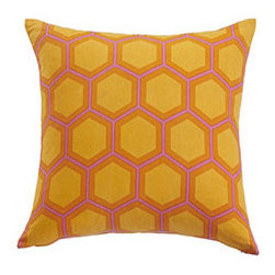 HONEYCOMB PILLOW SUNSET - Decorative Pillows