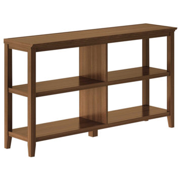 30" Bookcase With 2 Shelves In Walnut