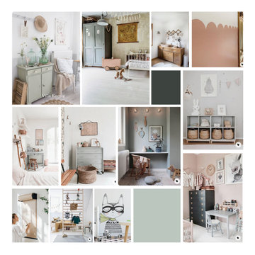 Moodboard kids bedroom