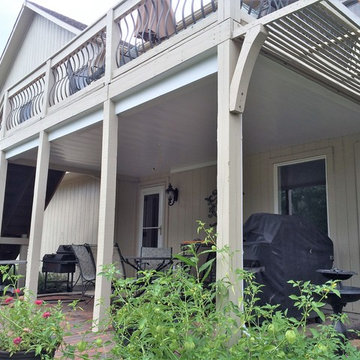 Deck ceiling - Under deck ceiling system