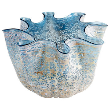 Cyan Meduse Vase 10879 - Blue