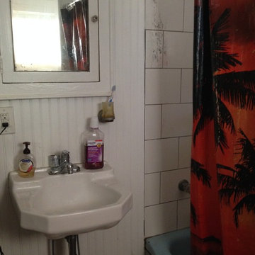 Children's Bathroom Before