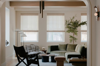 Inspiration for a living room remodel in New York