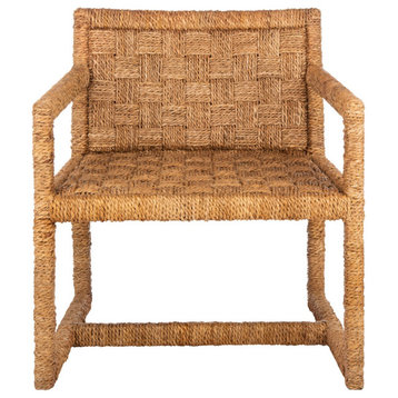 Safavieh Couture Brinn Woven Accent Chair, Natural