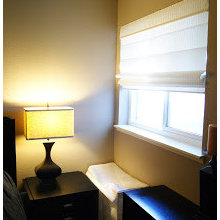 Bedroom window treatment