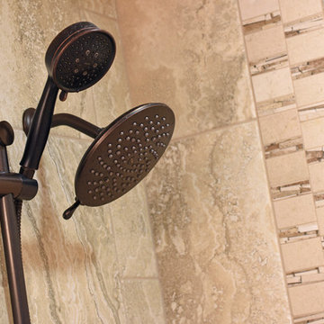 Centerville Typhoon Bordeaux Master Bathroom