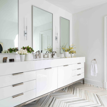 Complete master bathroom renovation in Chevy Chase, MD