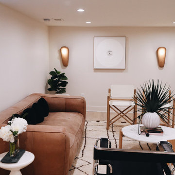 Contemporary Kansas City Basement Finish