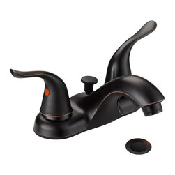 Designers Impressions - Oil Rubbed Bronze Lavatory Vanity Faucet - Bathroom Sink Faucets