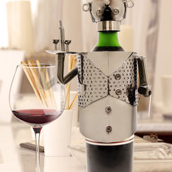Epicureanist Waiter Wine Bottle Cover - Decorative Accents