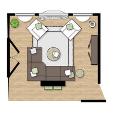 Family Room Layout options