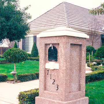Brick, Stone & Stucco Mailboxes