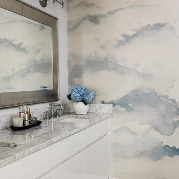 Traditional Modern Full and Half Bathrooms
