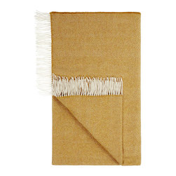 Bronte by Moon Herringbone Throw - Throws