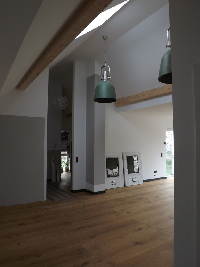 Neubau von einem Einfamilienhaus