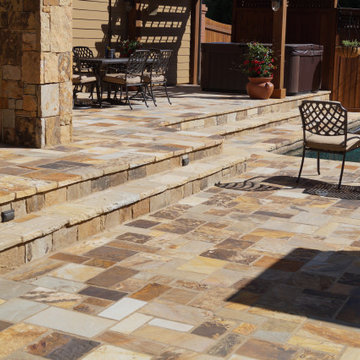 Roswell - Outdoor Fireplace, Kitchen & Pizza Oven