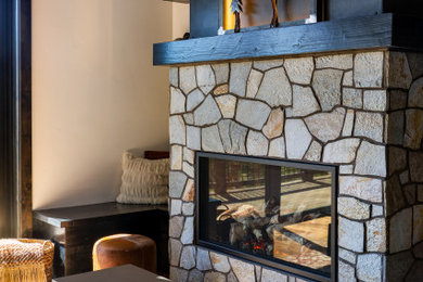 Urban living room photo in Other