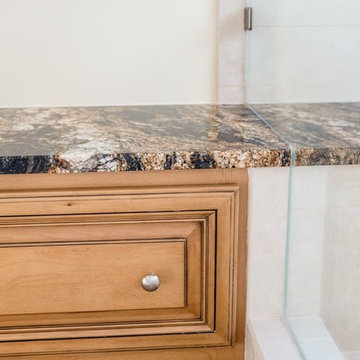 River House Granite Bench