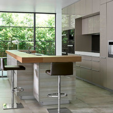 split level kitchen