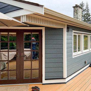 Ranch Style House Siding Renovation in Boulder