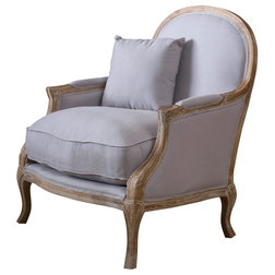French Country Armchairs And Accent Chairs by GDFStudio
