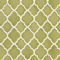 Vibe Moroccan Mosiac Field in Key Lime - Tile