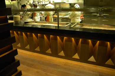 Inspiration for a contemporary kitchen remodel in Oklahoma City