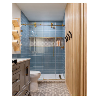 Eclectic Kids Bathroom - Transitional - Bathroom - Houston - by ...