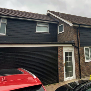 Extension over Garage and Facade Changes Chichester