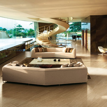 Provenza Q Stone Sand Travertine Look Tile Flooring
