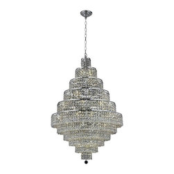 Elegant Lighting - Elegant Lighting 2039D32C/SA Chandelier Maxim - Chandeliers