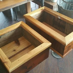 Redwood and Cedar Planters - Outdoor Pots And Planters