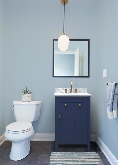 See How Swapping Out Just 3 Things Changes This Bathroom