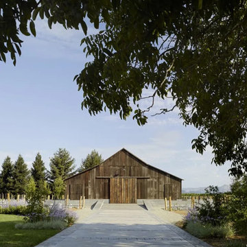 Napa Custom Home, Vineyard Barn