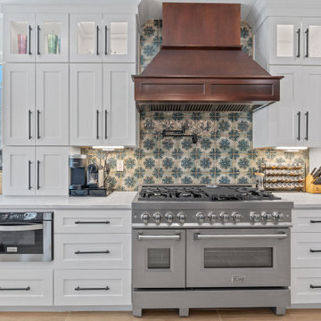 Custom kitchen after a nightmare!