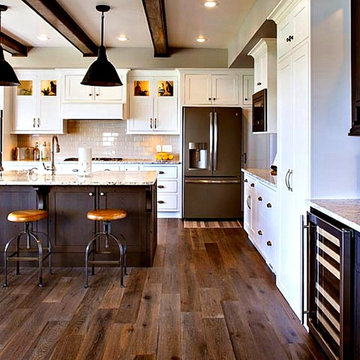White Kitchen & Bath Refresh