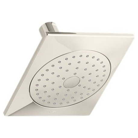 Kohler Loure 2.5 GPM 1-Function Showerhead, Vibrant Polished Nickel