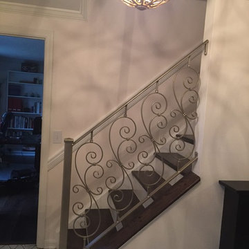 Jason's Interior Wrought Iron Railing