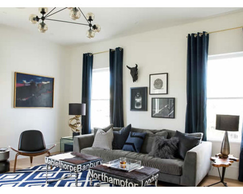 Masculine Den | Houzz