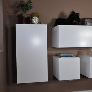 floating cabinets