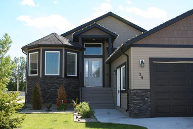 Elegant exterior home photo in Calgary