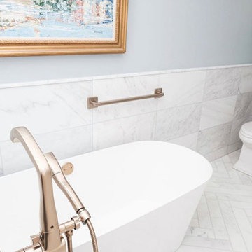 Master Bathroom Remodel - Marble Masterpiece