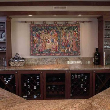 A collection of home bars