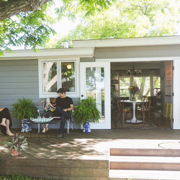 My Houzz: Blood, sweat and tears into a vintage eco friend Austin home