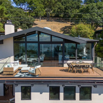 Berkeley Hills Modern Exterior & Deck Remodel