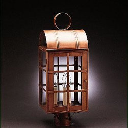 Jefferson Post Mount Lantern - Post Lights