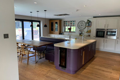 This is an example of a kitchen in Hampshire.